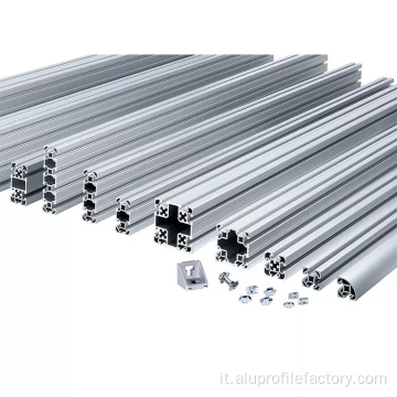 Knilex varie serie di slot t estrusi in alluminio